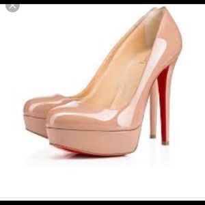 Christian Louboutins Bianca’s nude